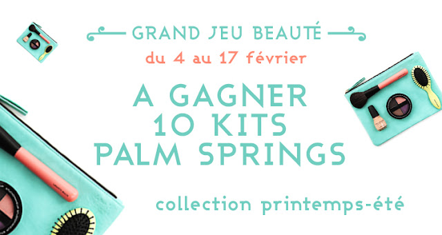 10 kits beauté "Palm Springs"