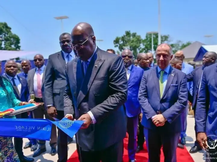 RDC Congo : le président Tshisekedi inaugure un hub technologique à Kinshasa
