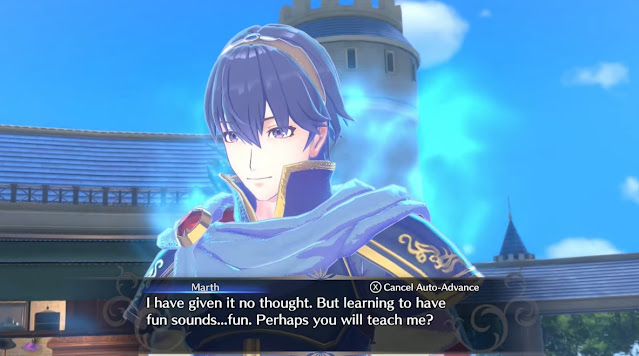 Fire Emblem Engage Timerra Marth Bond Support learning to have fun