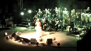 Sezen Aksu'nun Bodrum konserinden bir görünüm 2009