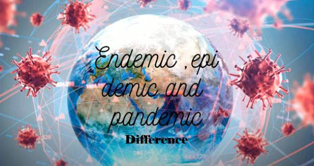 Exact Difference between Pandemic and Epidemic | Briefly Explained