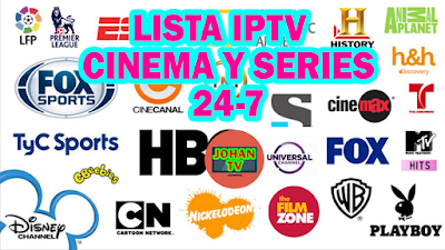 LISTA IPTV - CINE Y SERIE