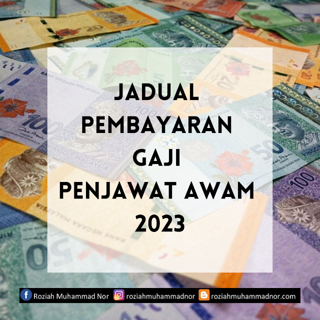 jadual gaji penjawat awam 2023