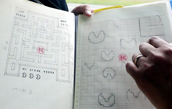 Pac-Man original sketches 2