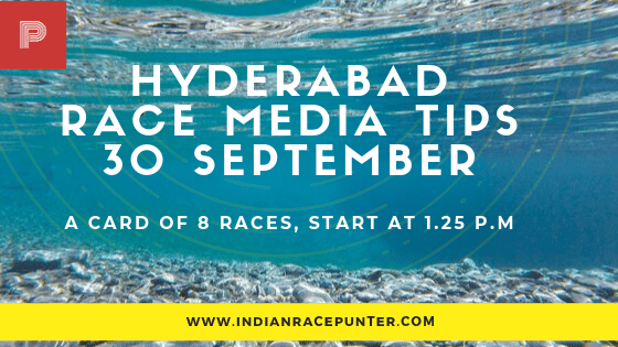  Hyderabad Race Media Tips, indiarace,  free indian horse racing tips