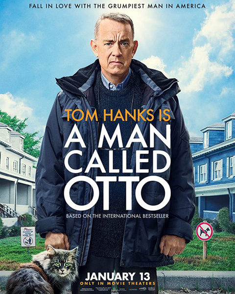 The theatrical poster for A MAN CALLED OTTO.