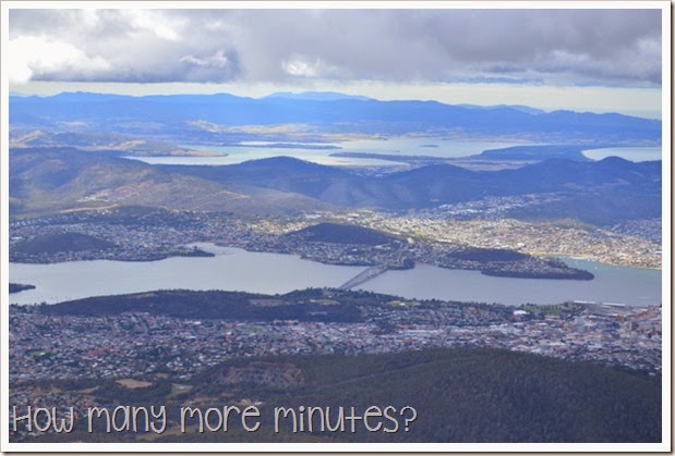 How Many More Minutes? ~ Hobart, Tasmania: Mt Wellington
