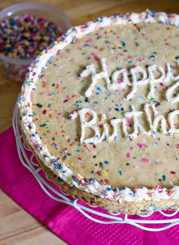 Funfetti Cookie Cake