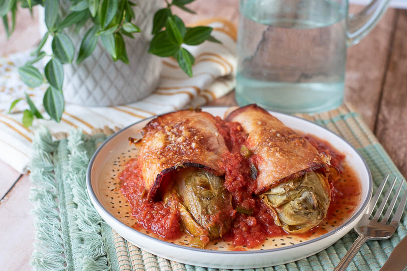 recette Endives au roti et tomates