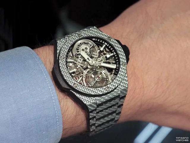 Hublot Big Bang Integrated Tourbillon Full Carbon