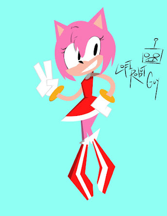 Amy Rose Pop Art