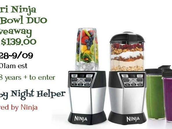 Nutri Ninja Nutri Bowl Duo #Giveaway