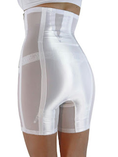 Long leg firm support panty girdle.