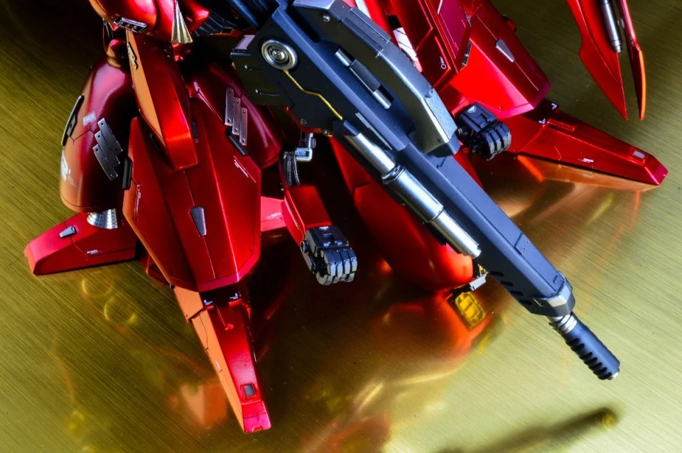 Custom Build: Neo Grade - 1/100 MSN-04II Nightingale [Metallic Finish]