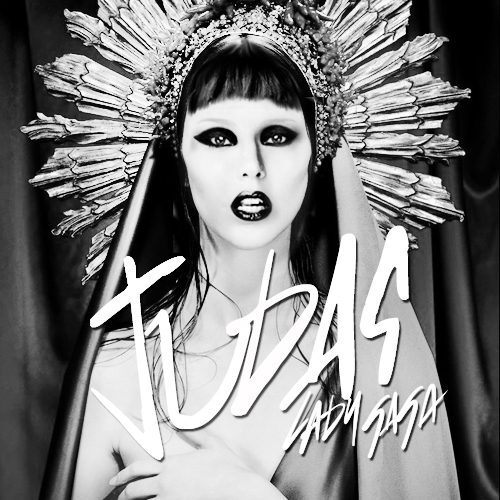 lady gaga judas video makeup. lady gaga judas cover album.