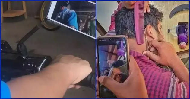 6 Potret Life Hack Kamera Smartphone Ini Kocak, Jadi CCTV hingga Spion