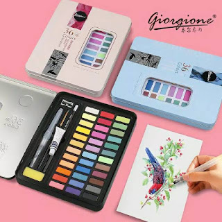 Rekomendasi Watercolor Murah Untuk Pemula