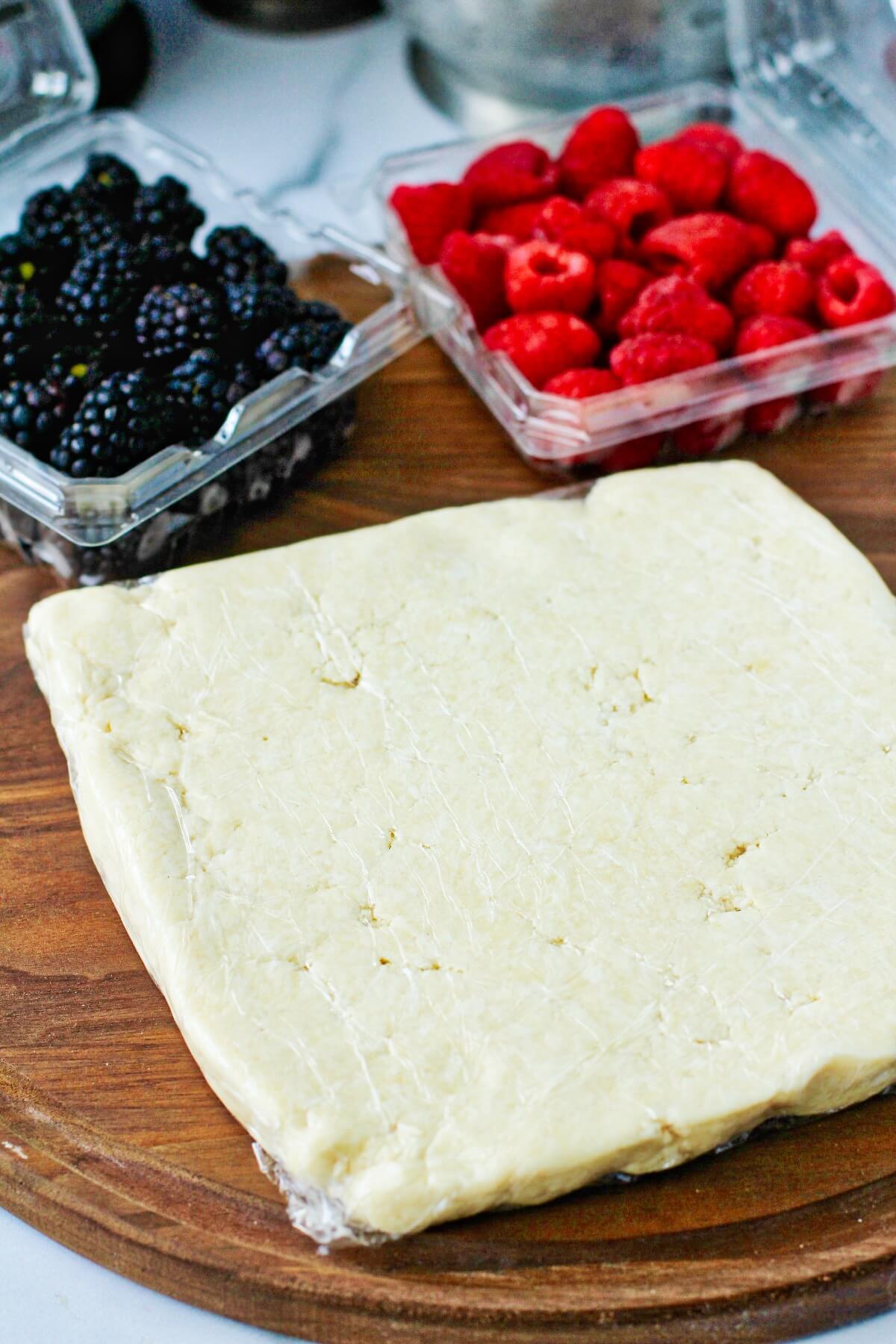 Summer Berry Turnover dough