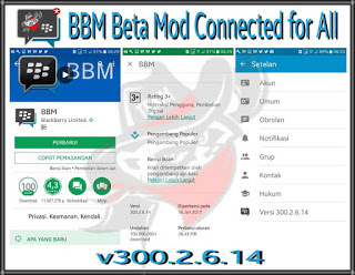 BBM Beta Mod Connected v300.2.6.14 Apk