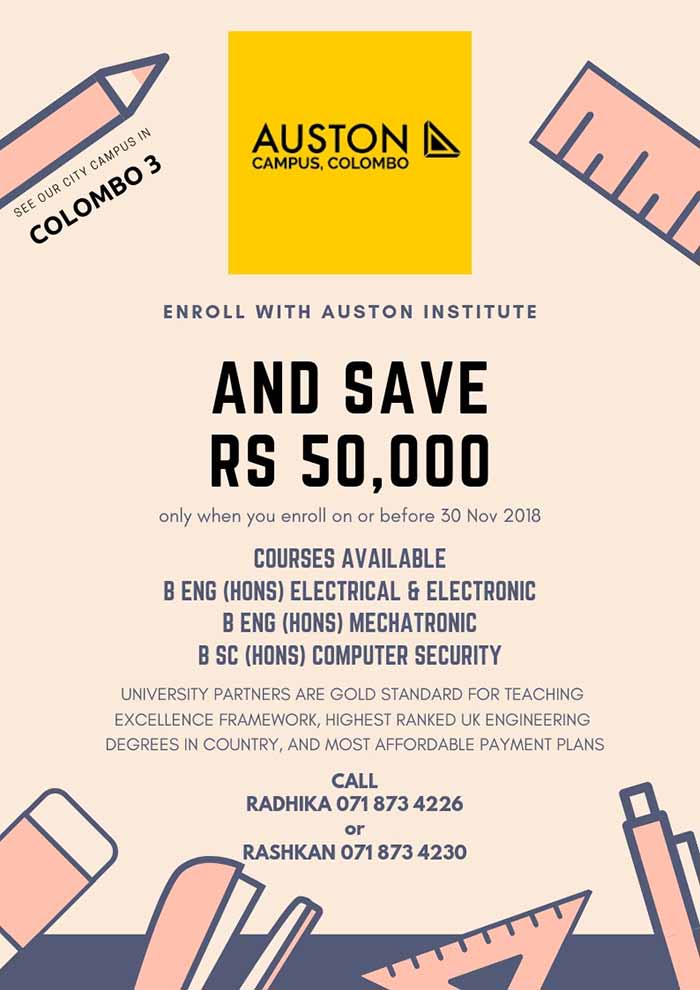 Get An Engineering Degree from Auston and Migrate Easily  Auston Campus, Colombo - School of Engineering  Auston Institute is a private school, founded in 1996, that has been preparing students for careers in Engineering, IT Technology and Project-Management through higher education learning In 2010, Auston Campus Colombo was founded as a BOI company and till today we have produced more than 4000 graduates who have gone on to careers in massive companies in Sri Lanka, Singapore, Australia, New Zealand, the Middle East, and Canada.  #auston #campus #engineering #degree #engineeringdegree #migrate #migration