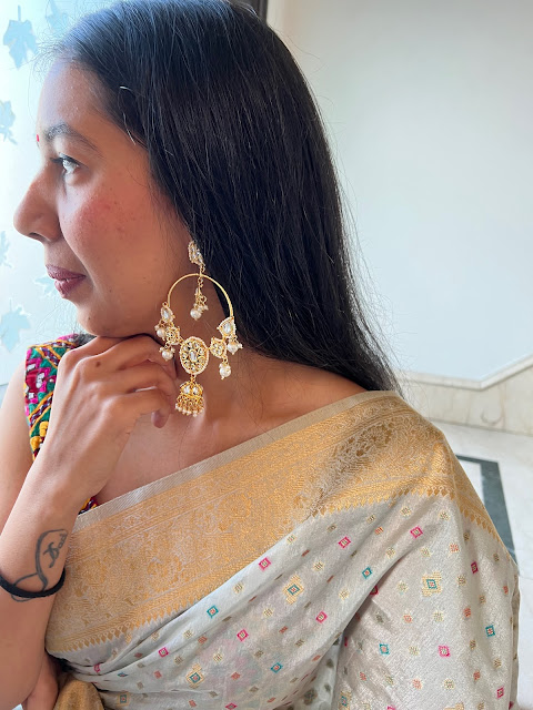 Kundan earrings