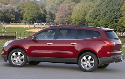 2010 Chevrolet Traverse, car interior