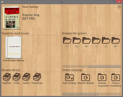 Lecor de eBooks portable