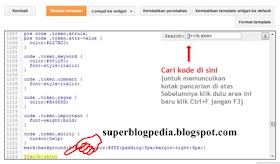 cara edit html template blog baru