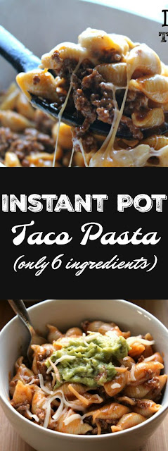 Instant Pot Taco Pasta (only 6 ingredients)