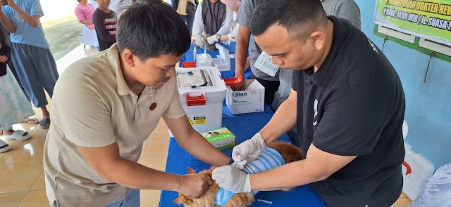 Gelar Vaksinasi Rabies Gratis, PDHI Sumut Targetkan Bisa Suntik 1.500 Ekor HPR