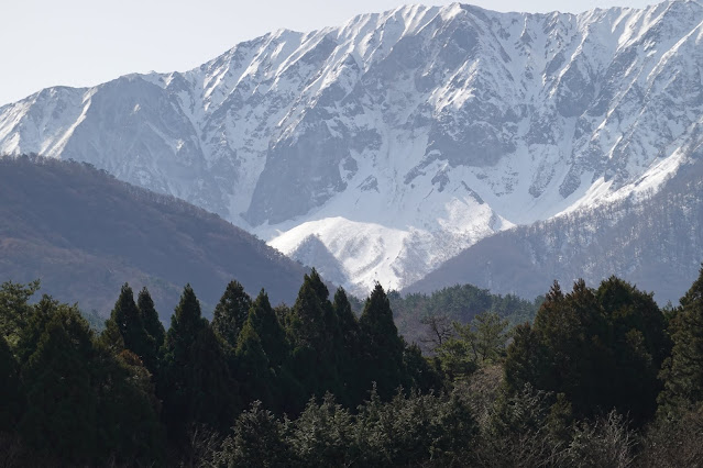 鳥取県道314号赤松大山線　種原　大山の眺望