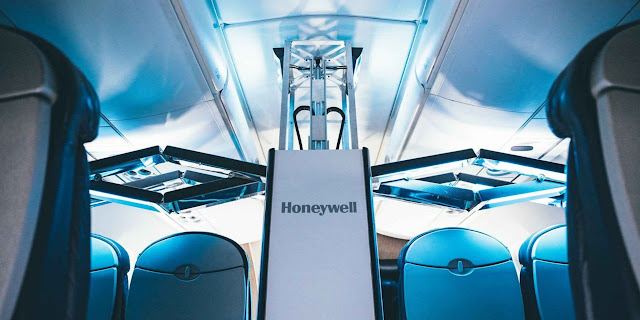 Honeywell disinfection plane