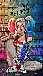 Harley Quinn: Free Printable Posters.