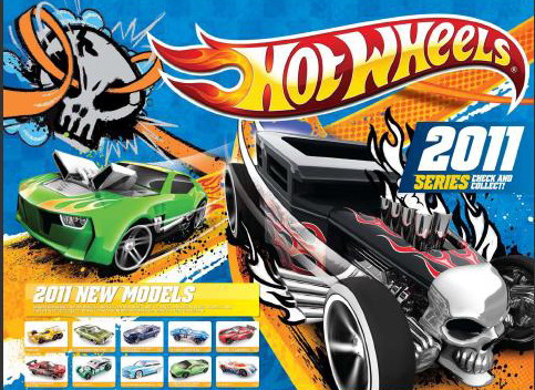 Hot Wheels 2011 poster. Just a short notice to all my friends.the 2011 