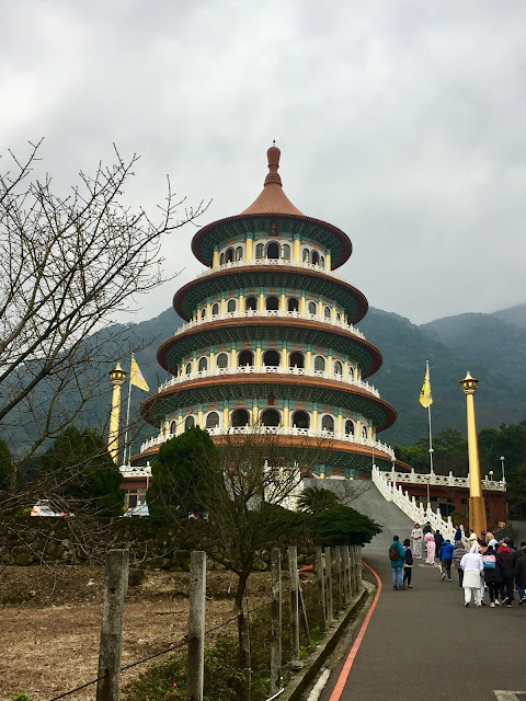 cherry blossom, Wuji TianYuan Temple, New Taipei, Taiwan