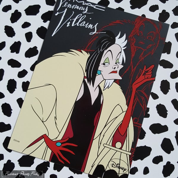 MAC Disney Venomous Villains Cruella De Vil postcard