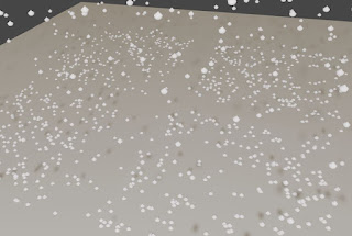 3d Rain or snow falling blender blend royalty free