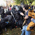 U.S. Police arrest protesters occupy Denver