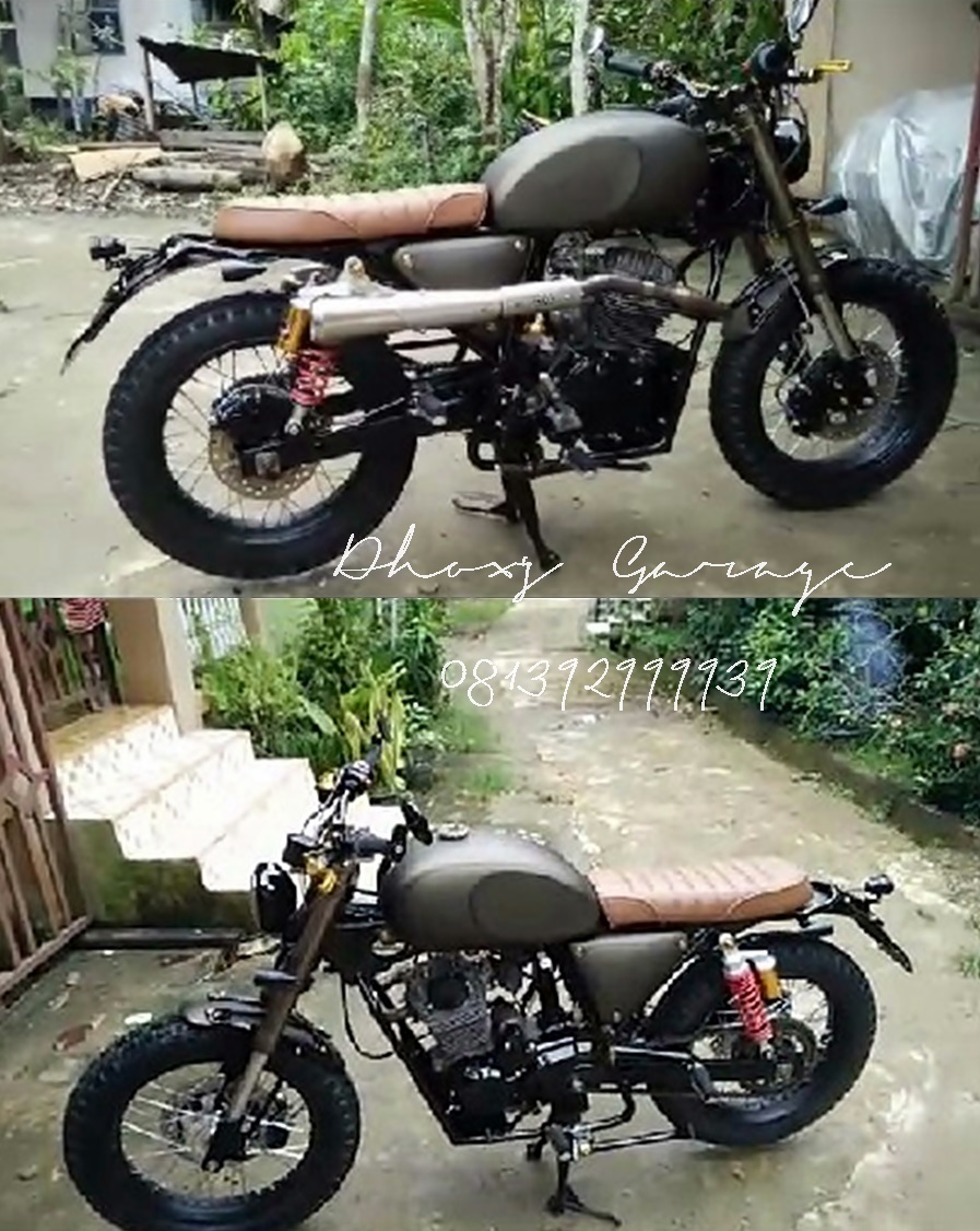 Kumpulan 94 Modifikasi Honda Tiger Flat Tracker Terbaru Joung Motor