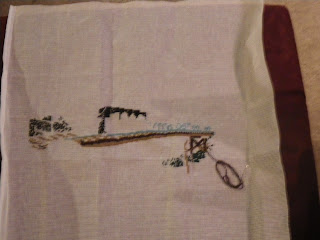 in progress needle point