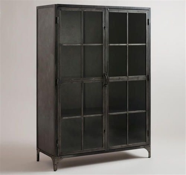 office storage cabinets with glass doors