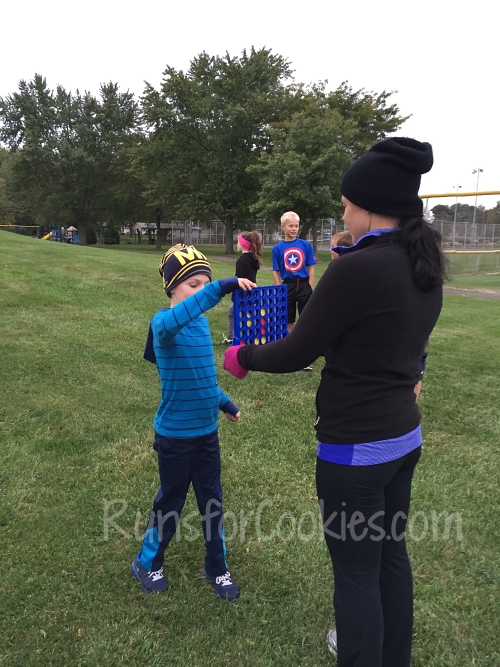 connect 4 running game