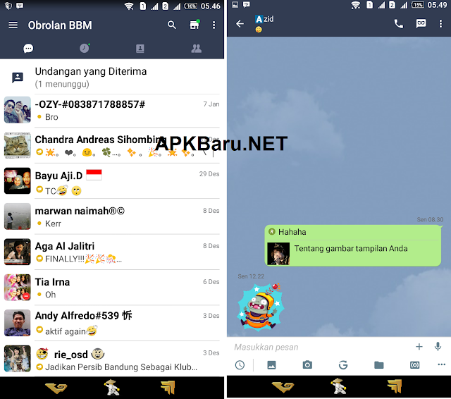 BBM Mod Line v2.12.0.9 APK Terbaru