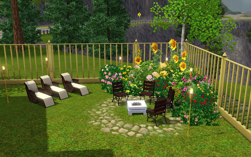 here your sim can entertain their gues for a bbq party title=