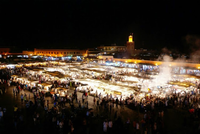 (MARRAKECH) Jemaa El Fna DURING THE DAY AND NIGHT !!