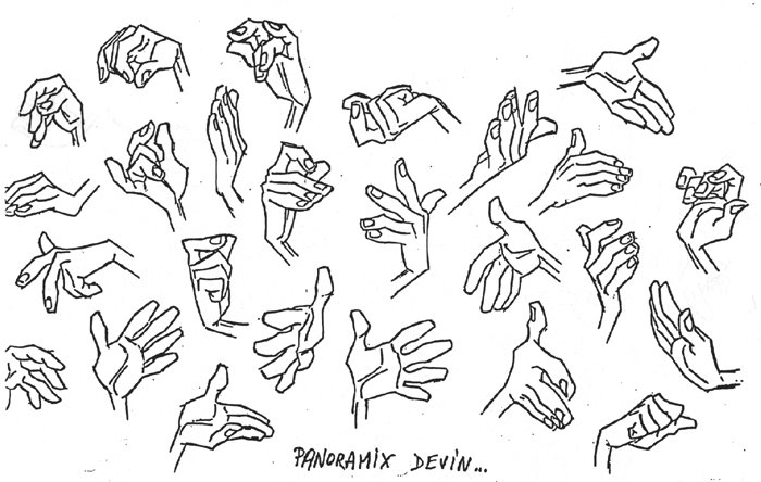 Spungella Hand Pose Reference