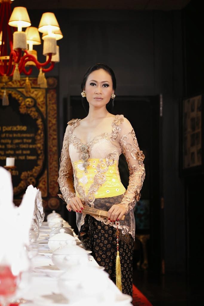 Yellow Kebaya  Modern  Sensation International Kebaya  