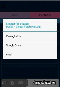 Cara upload file ke Google Drive dari server lain dengan Browser Puffin