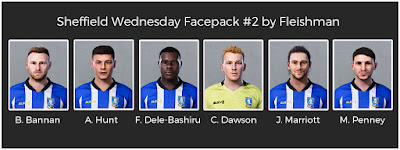 PES 2021 Sheffield Wednesday Facepack #2 by Fleishman