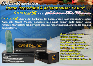 Jual Crystal x Asli Murah Beli 3 Dapat 5 Garansi Resmi